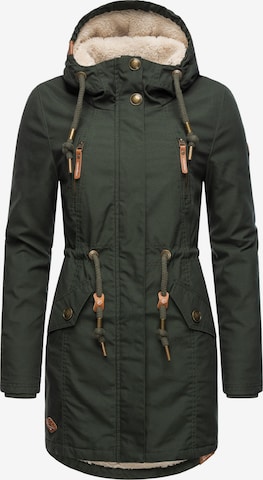 Ragwear Winter Parka 'Elsie' in Green