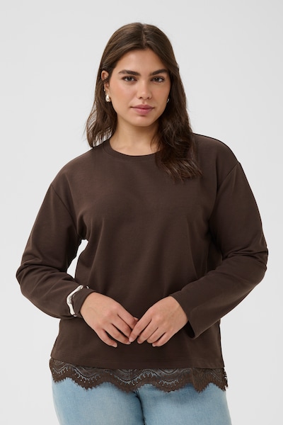 KAFFE CURVE Bluzka sportowa 'KCsophia' w kolorze mokkam, Podgląd produktu