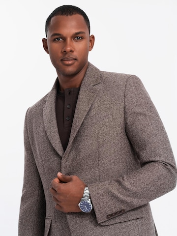 Ombre Regular fit Kavaj i brun