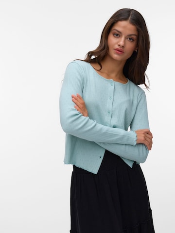 VERO MODA Cardigan i grøn: forside