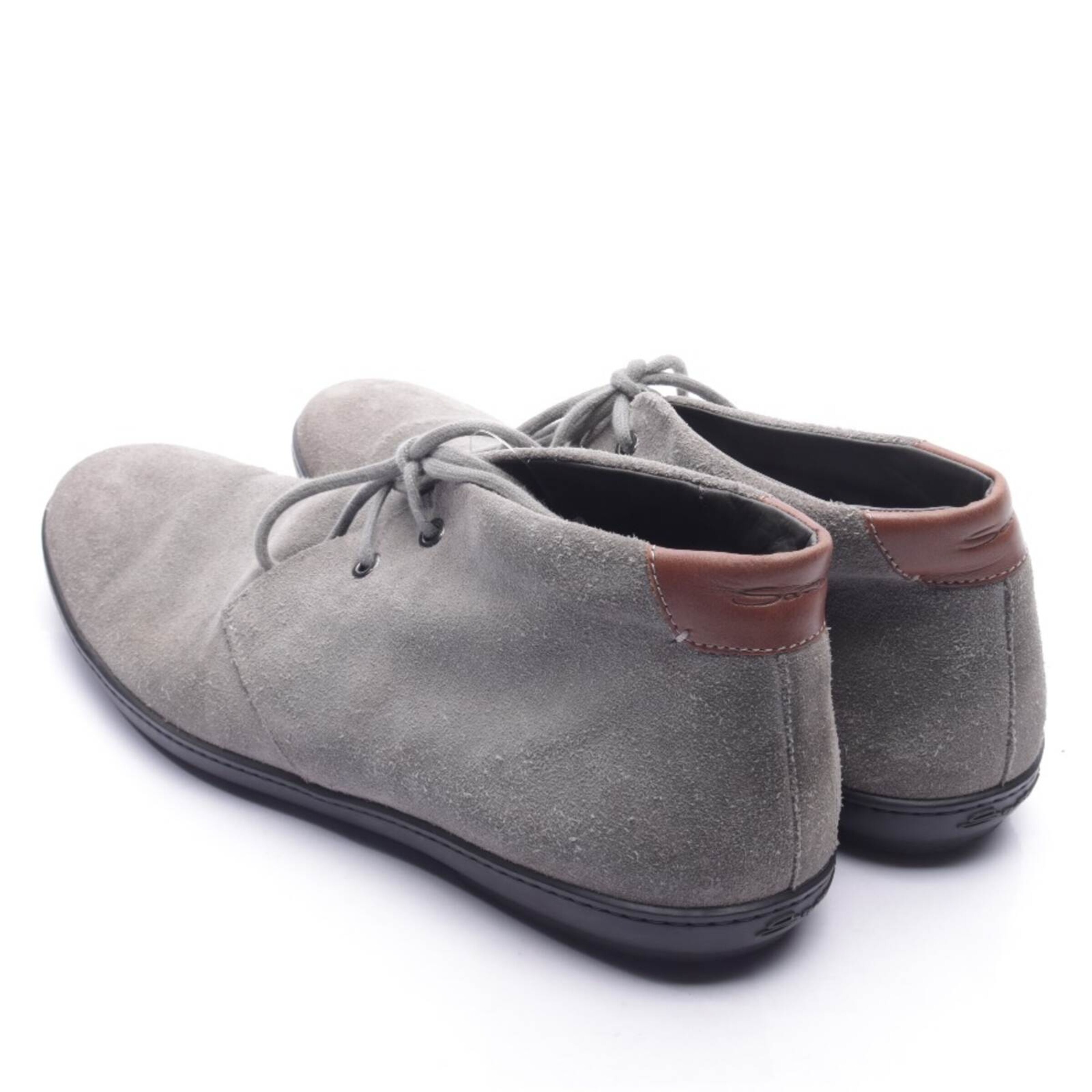 Santoni Anke & Mid-Calf Boots in 44 in Grey