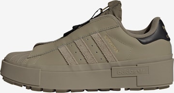 Baskets basses 'Superstar Bonega' ADIDAS ORIGINALS en vert : devant