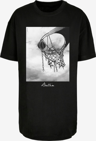 Mister Tee Oversizeshirt 'Ballin 2.0' in Schwarz: predná strana