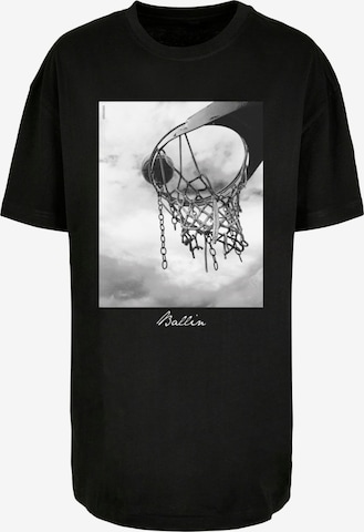 Mister Tee Oversized shirt 'Ballin 2.0' in Zwart: voorkant