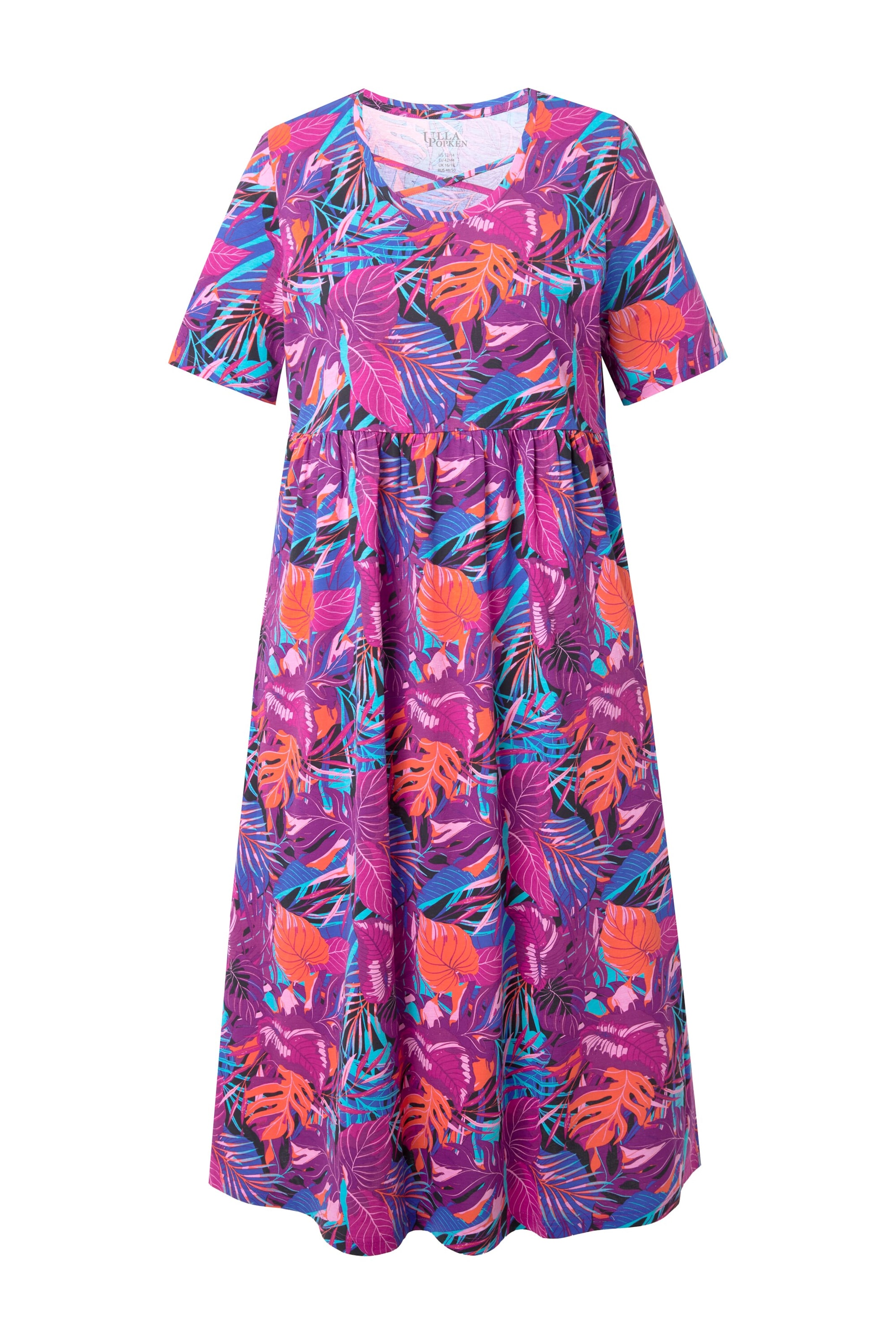 Ulla Popken Jurk in de kleur Gemengde kleuren, Productweergave