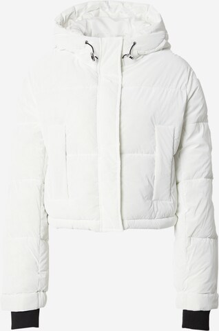 Tally Weijl Prechodná bunda - biela: predná strana