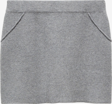 MANGO Skirt 'Grandes' in Grey: front