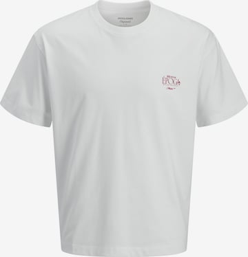 T-Shirt JACK & JONES en blanc : devant