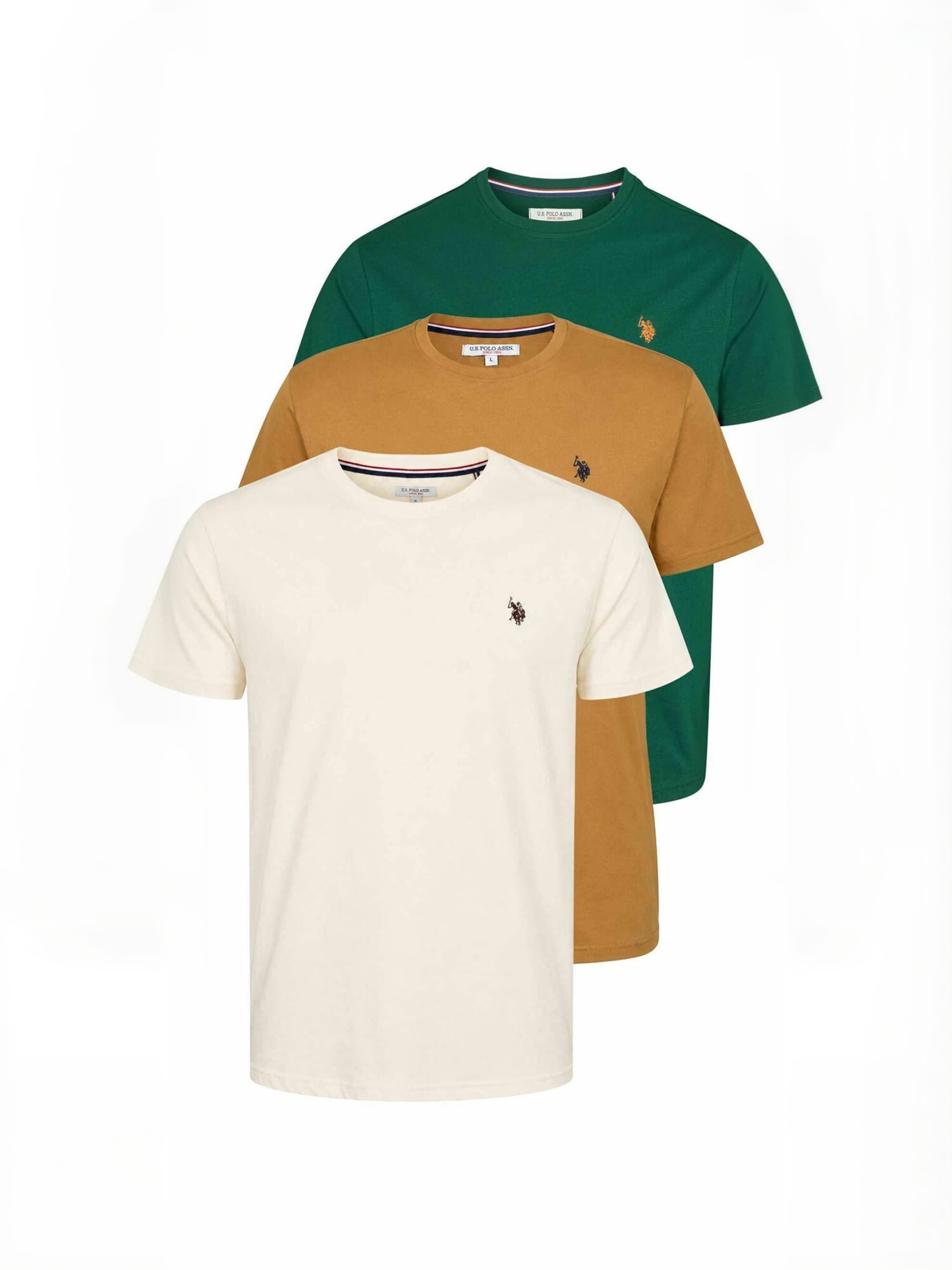 U.S. POLO ASSN. Regularny krój Koszula ' UMArjun ' w kolorze zielony: przód