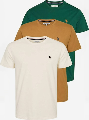 U.S. POLO ASSN. Regular Fit Paita ' UMArjun ' värissä vihreä: etupuoli