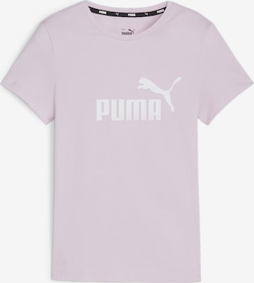 PUMA Shirt 'Essentials' in Lila: voorkant