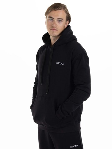 Divina Sweatshirt 'Comfy' in Schwarz