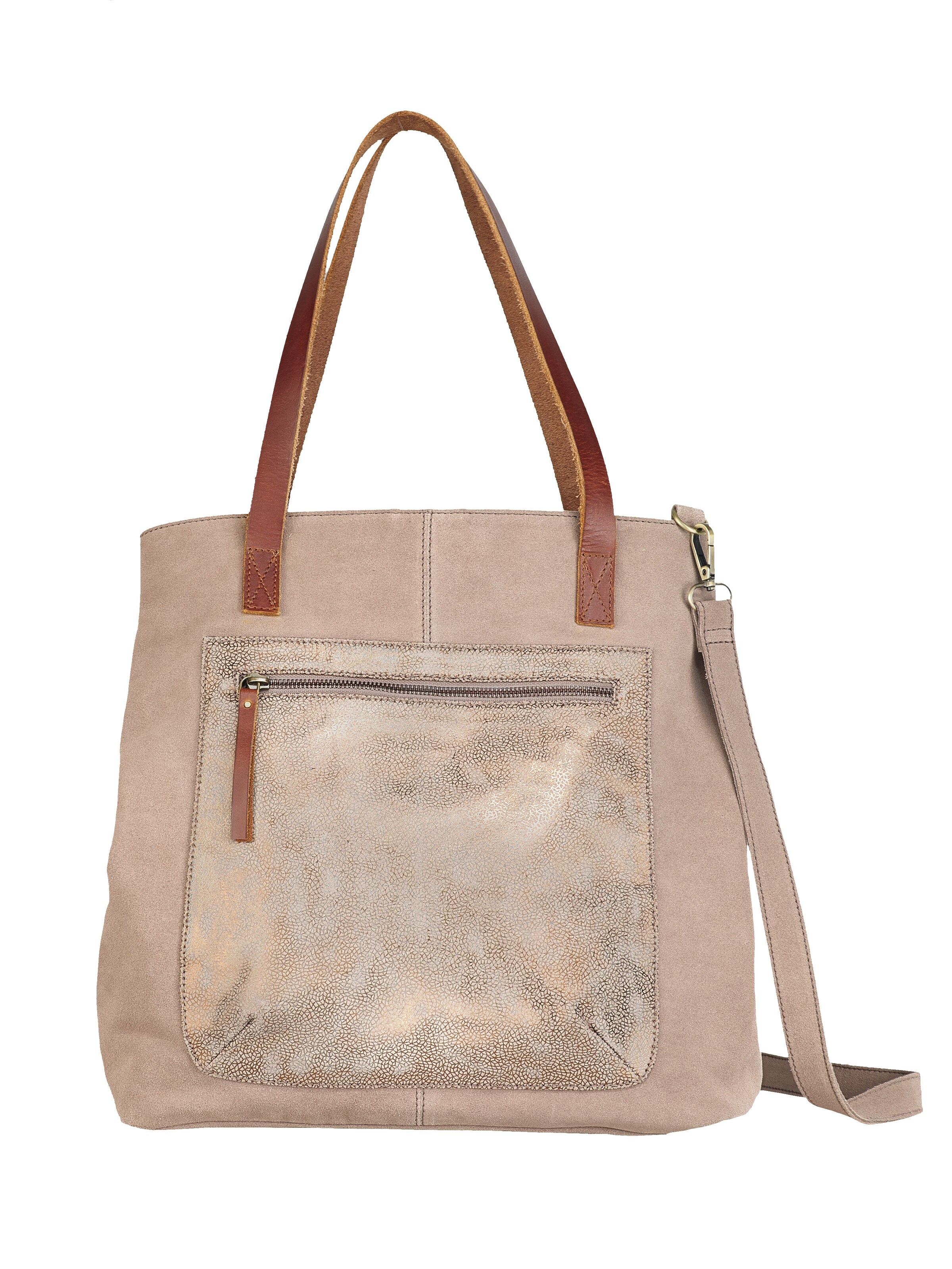 Cabas 'Rogen' Curuba en beige : devant