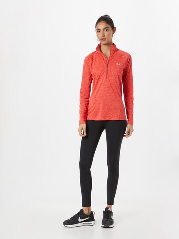 UNDER ARMOUR Functioneel shirt in Rood
