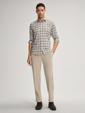 JOOP! Slim fit Button Up Shirt 'Parris' in Grey