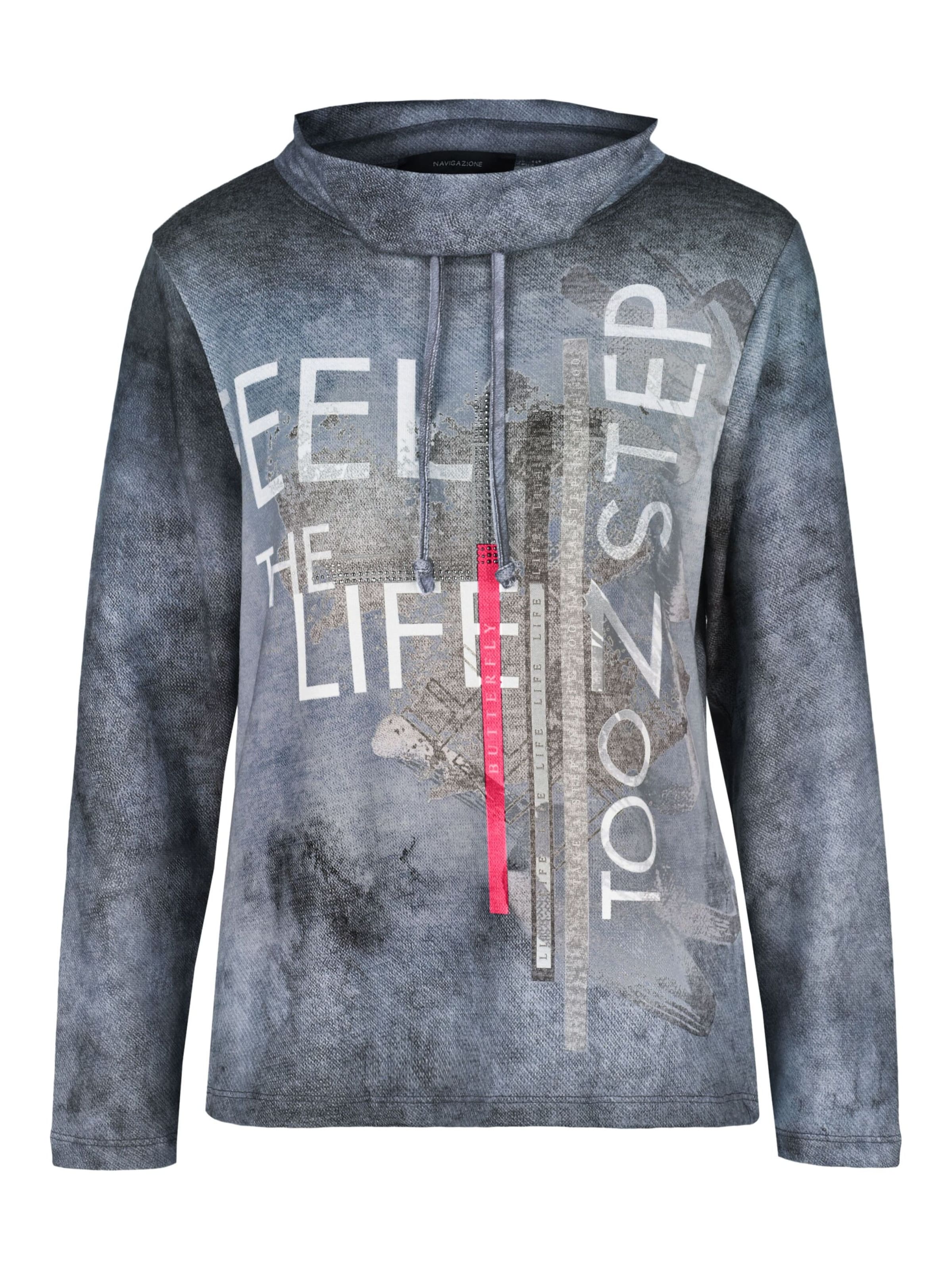 Navigazione Shirt in Blue: front