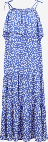 River Island Petite Summer Dress in Blue: front