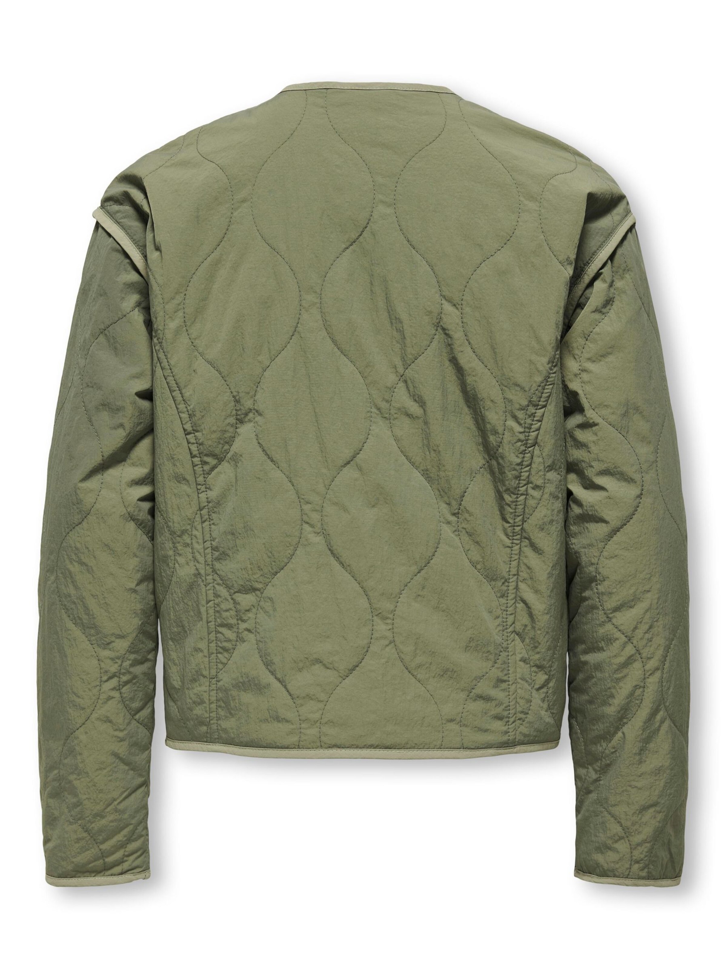 ONLY GIRLS Between-Season Jacket in Green