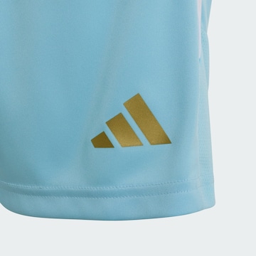 ADIDAS PERFORMANCEregular Sportske hlače 'Messi Tiro League' - plava boja