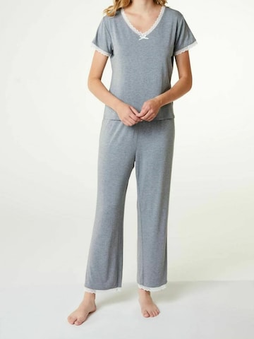 CCDK Copenhagen Pyžamo 'CCDK Jordan' – šedá: přední strana