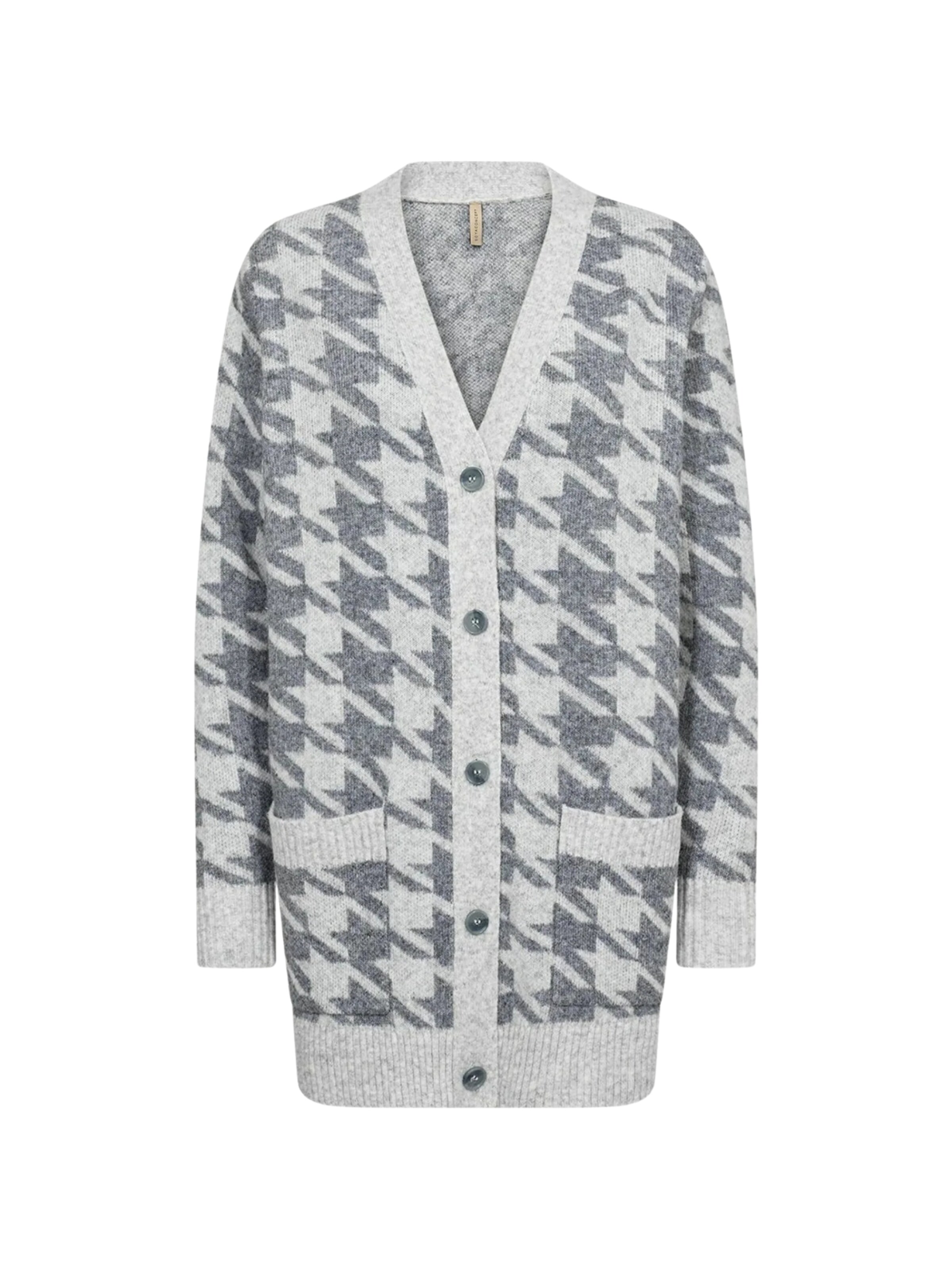 Soyaconcept Kardigan 'Ine 2' w kolorze szary: przód