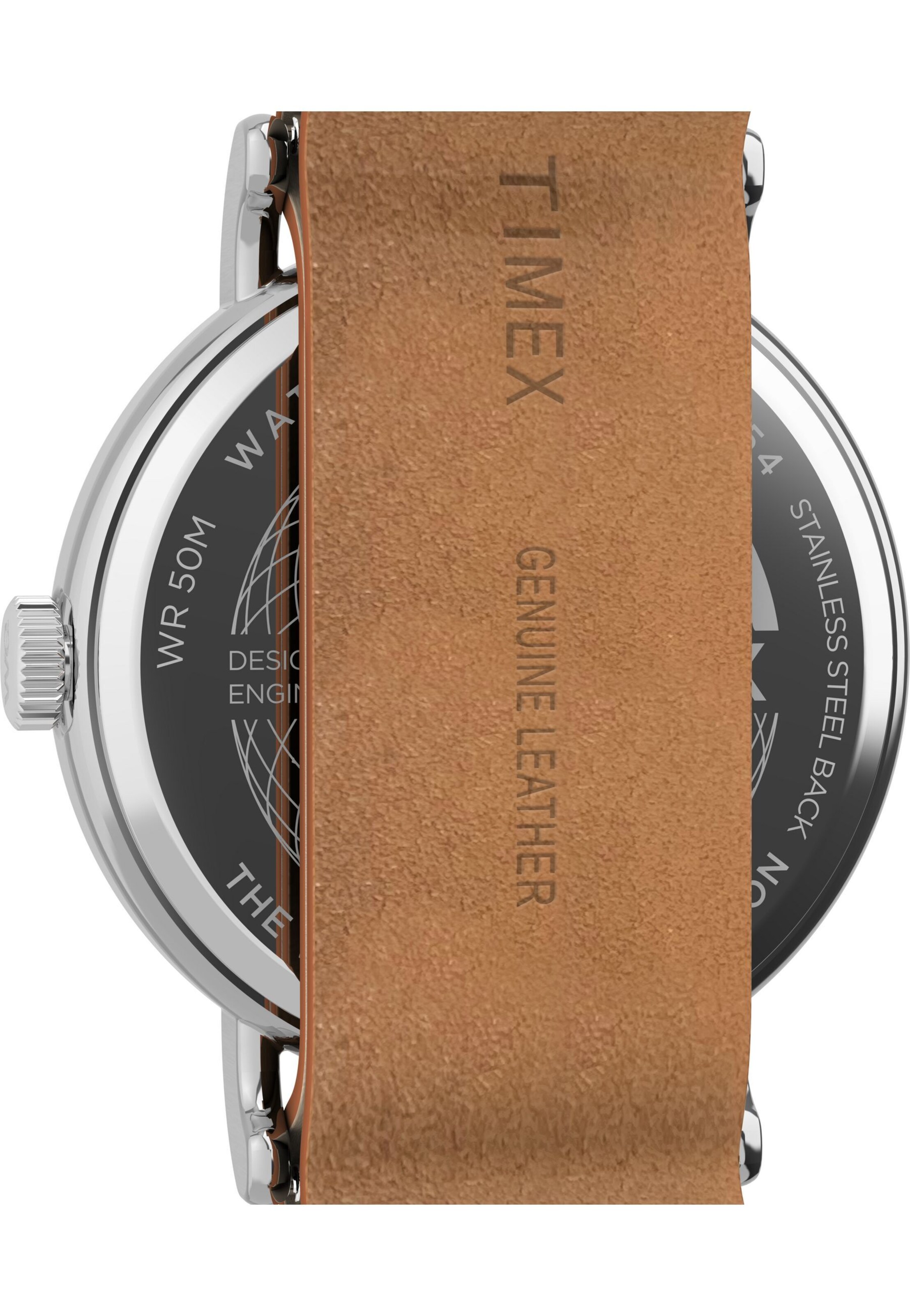 TIMEX Quartz Analog Watch ' Weekender ' in Braun