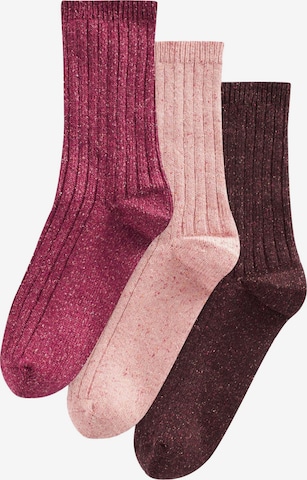 Next - Meias em roxo: frente