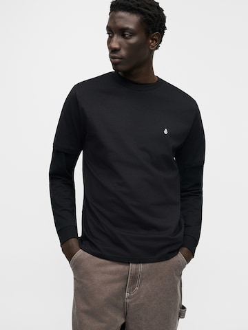 juoda Volcom Marškinėliai