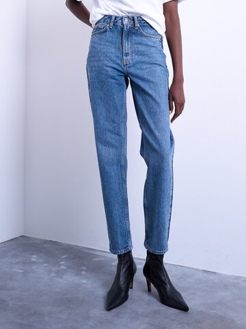 TOPSHOP - Tapered Vaquero en azul: frente