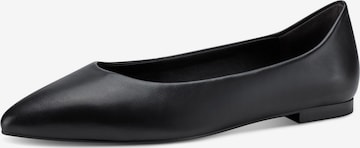 TAMARIS Ballet Flats in Black: front
