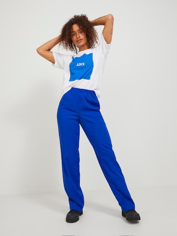 JJXX Wide leg Broek 'Poppy' in Blauw