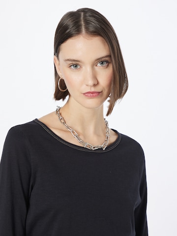 ESPRIT Тениска в черно