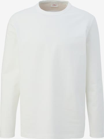 T-Shirt s.Oliver en blanc : devant