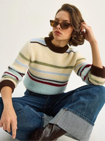 Bianco Lucci Pullover in Mischfarben