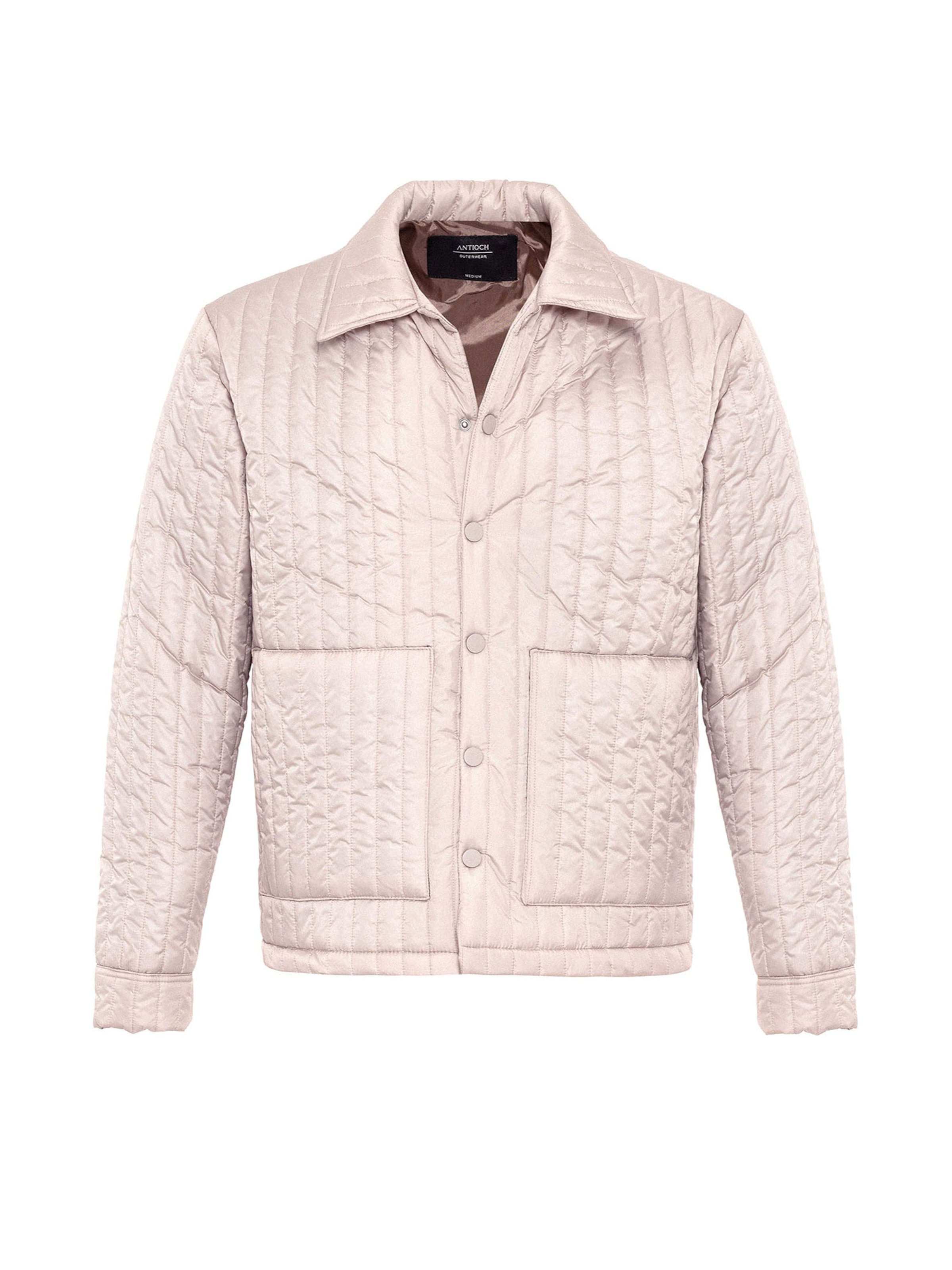 Antioch Φθινοπωρινό και ανοιξιάτικο μπουφάν σε ροζ: μπροστά