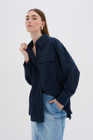 My Essential Wardrobe Блузка 'Zenia' в Синий: спереди