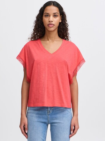 ICHI Shirt ' IHOLYA SS4 ' in Roze