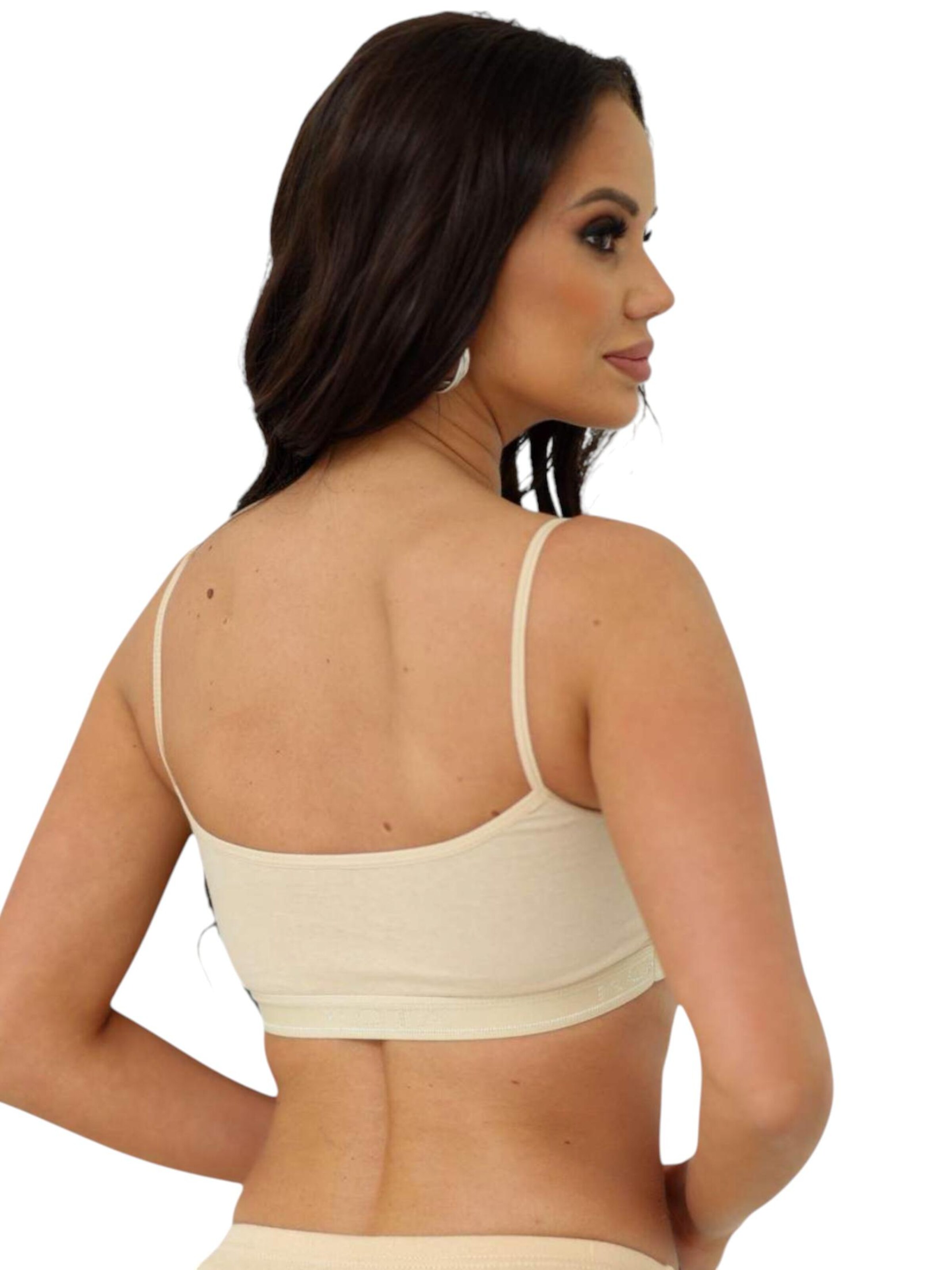 Reggiseno sportivo 'Aura Lite' di fashionshowcase in beige