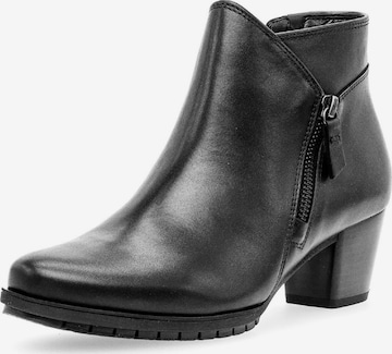 GABOR Booties in Black: front