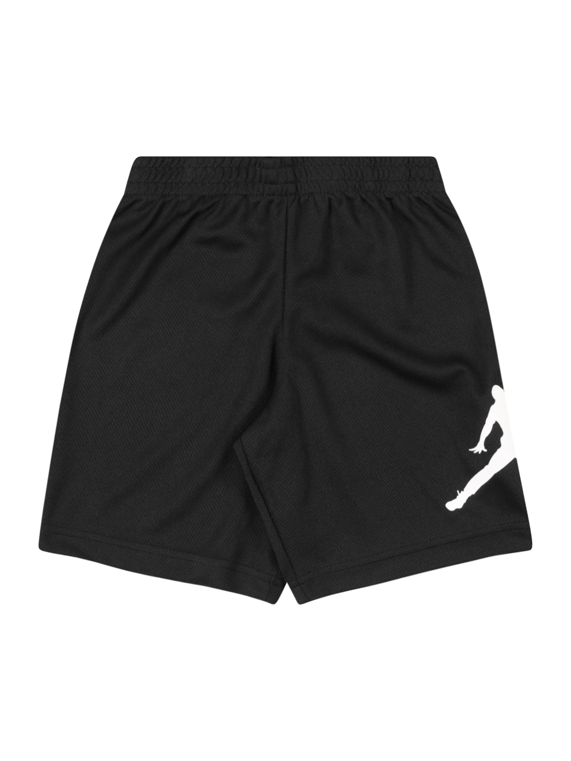 Largi Pantaloni sport de la Jordan pe negru: față