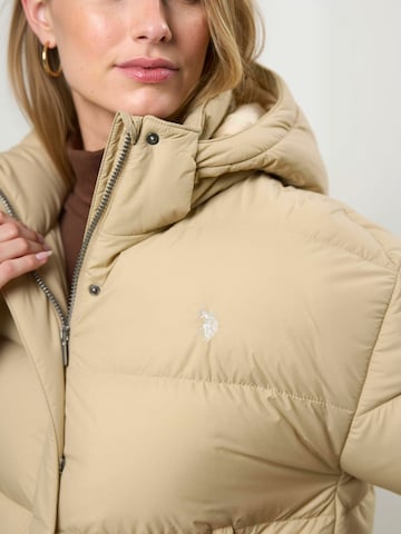 U.S. POLO ASSN. Jacket ' UWGreta ' in Beige