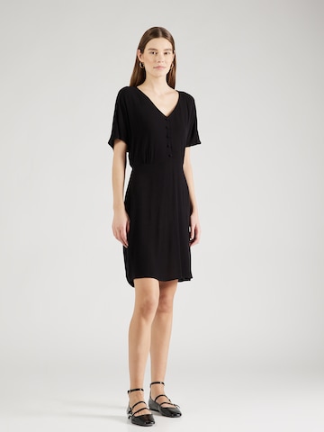 VILA Košilové šaty 'MOASHLY' – černá: přední strana