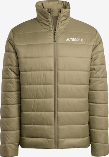 ADIDAS TERREX Casaco outdoor 'Essentials' em S em cáqui / branco, Vista do artigo