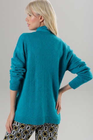 Aniston SELECTED Pullover in Blau