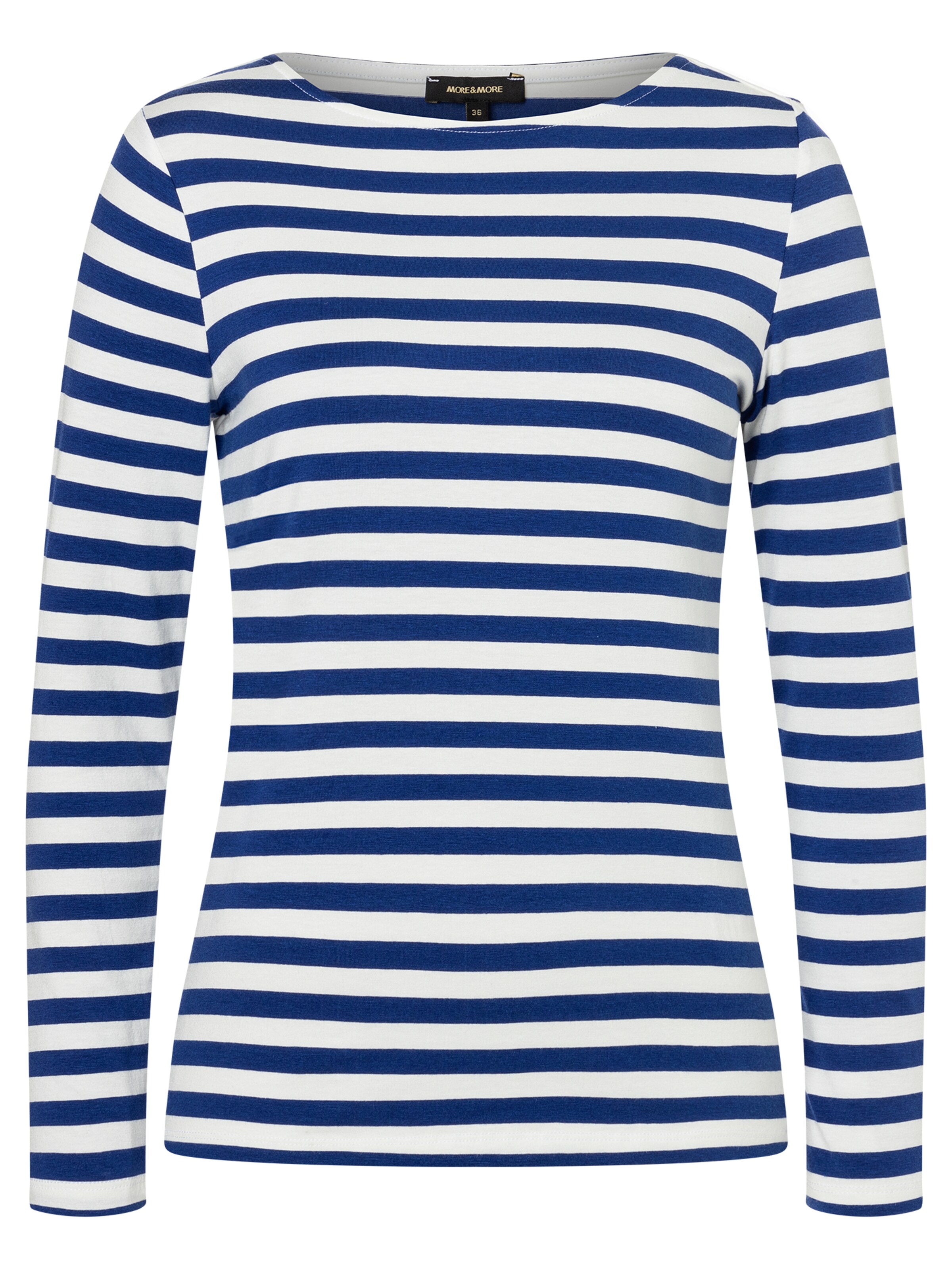 MORE & MORE Shirt in Blau: Vorderseite