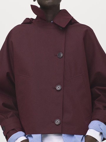 MANGO Between-Season Jacket 'Bat' in Red