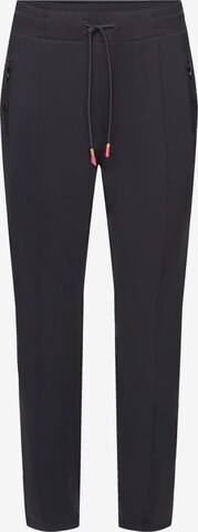 Regular Pantalon de sport ESPRIT en noir : devant