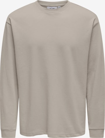 Maglietta 'ONSCASPIAN' di Only & Sons in grigio: frontale