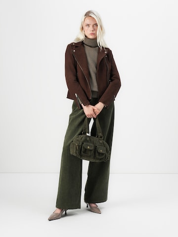 JDY Свободный крой Штаны 'JDYULLA OHIO' в Зеленый