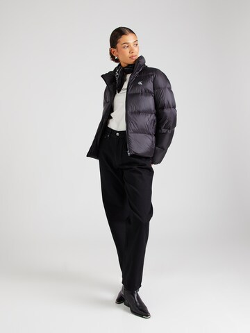 Calvin Klein Jeans Winterjas in Zwart